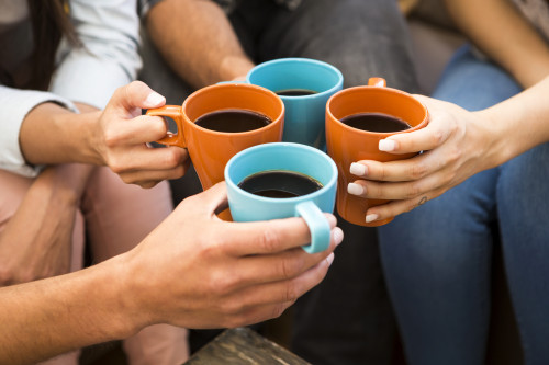 Coffee with friends