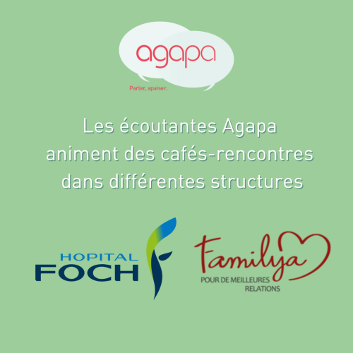 Agapa anime des cafés-rencontres dans différentes structures Agapa anime des cafés-rencontres dans différentes structures